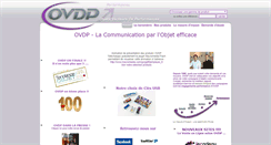 Desktop Screenshot of ovdp.fr